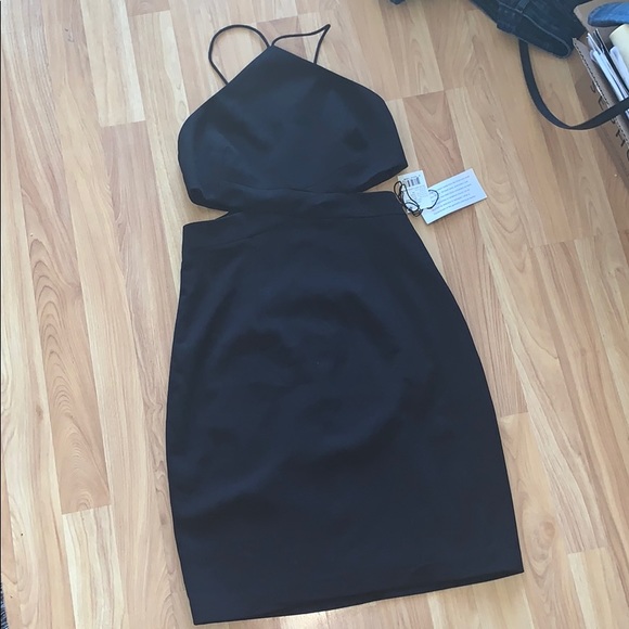 Aidan Mattox Mini Dress with cutout sides Size 2 - Picture 2 of 4